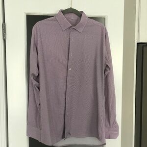 Men's Purple Dress Shirt